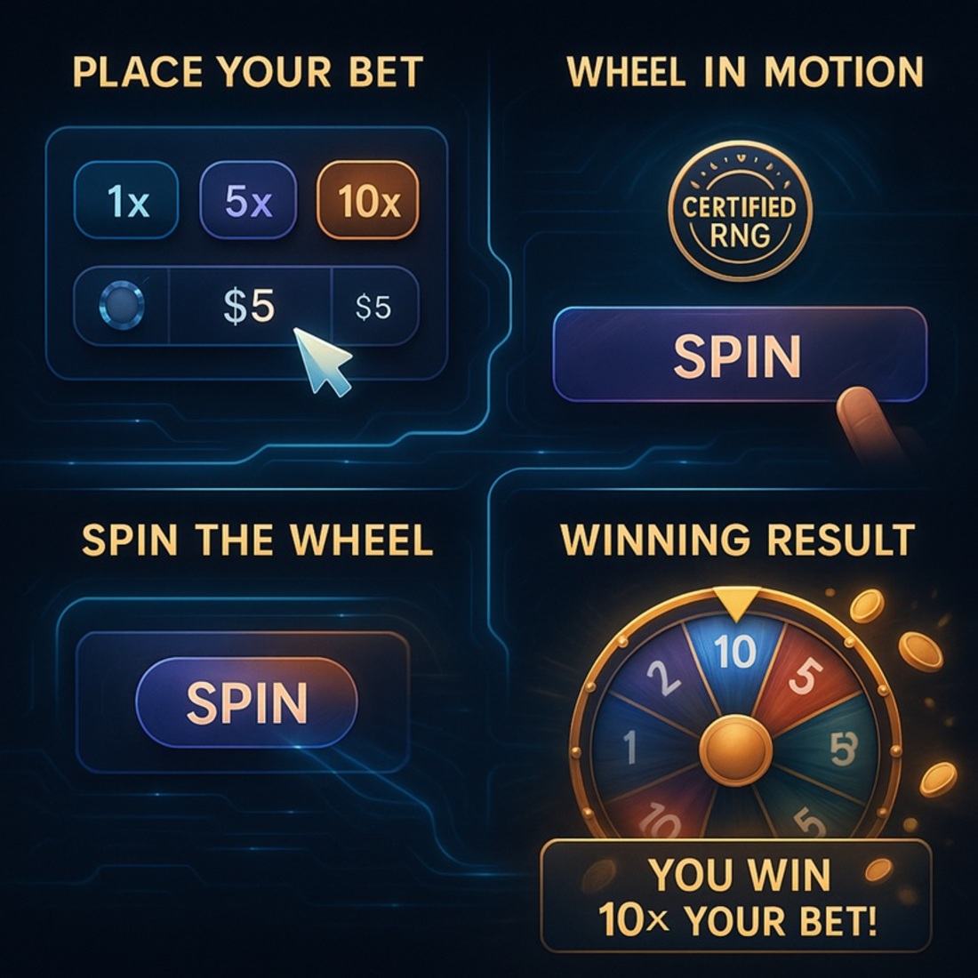 How does the Wheel of Fortune work